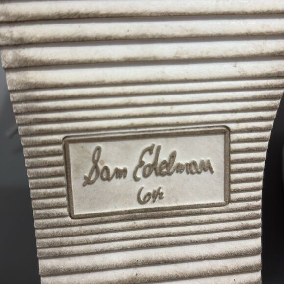 Sam Edelman Pence Faux Fur-Trim Suede High-Top Sneakers Size 6.5 - Picture 10 of 10